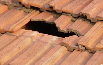roof repair Old Hall, Powys